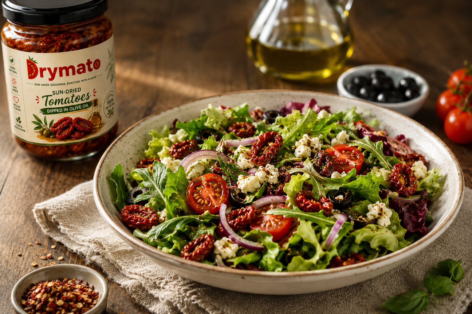 Salad and Dips
